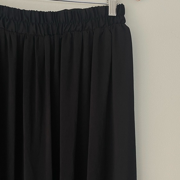 Mango Maxi Black Slit Skirt - Picture 5 of 9